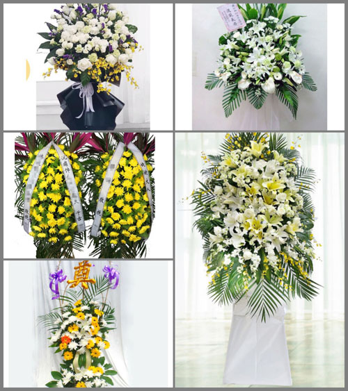 辽宁沈阳浑南区祝家街道白事花篮预定